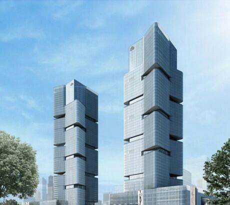 郑东绿地中心双子塔项目——大型商业综合体应用案例